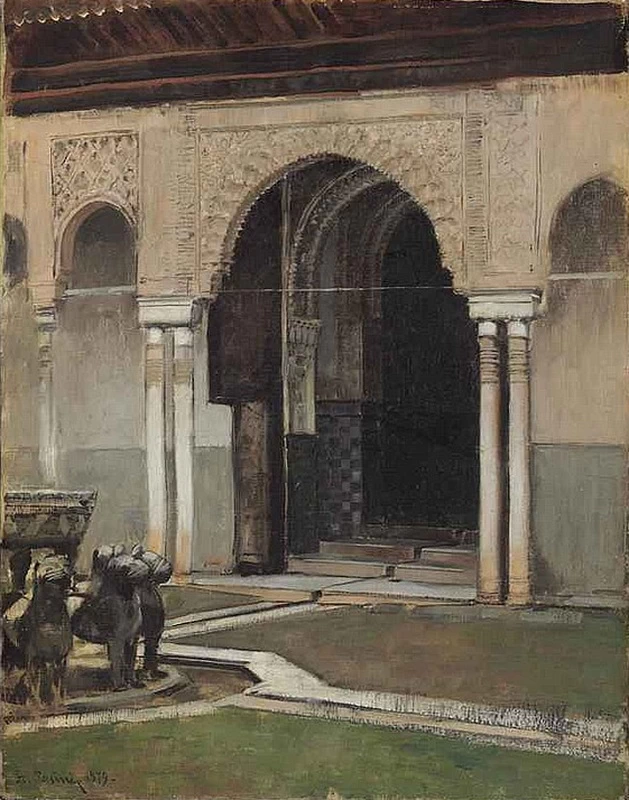 L'Alhambra, il cortile dei leoni
